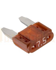 Ionnic MF7.5/100 ATM Mini Blade Fuse 7.5A - Brown(Pack of 100)