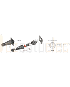 Schlemmer SG082 Bulkhead Connector Kit - 8 Circuits, 12mm Conduit