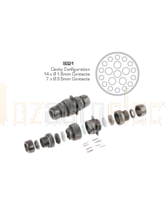 Schlemmer SG21 Inline Connector Kit 21 Circuits 